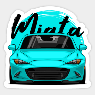 Teal Miata MX5 ND Sticker